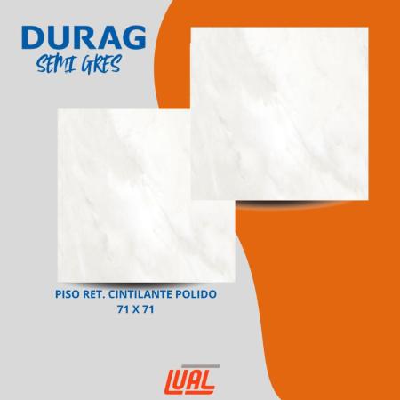 DURAG CINTILANTE RET. POLIDO  71x71 CX 3,02 M2