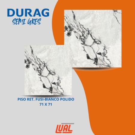 DURAG RET FUSI BIANCO 71X71 POL. 2757-A CX 2,52