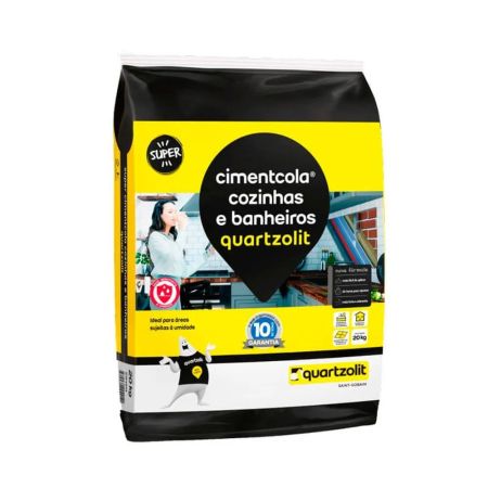 Argamassa ACI Cozinha e Banheiro Cinza 20kg